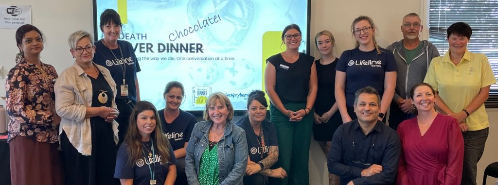 Participants posing for a photo